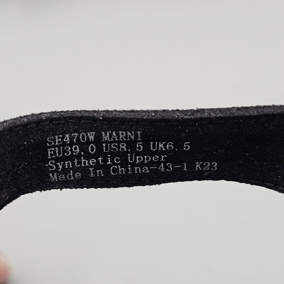 Aetrex Women's Size 39 EU 8.5 US NWOB Marni Black Adjustable Rhinestone Sandals - Picture 8 of 8